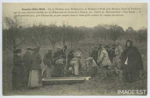 Exhumation (Bayonville-sur-Mad)